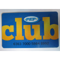 PVC membership card